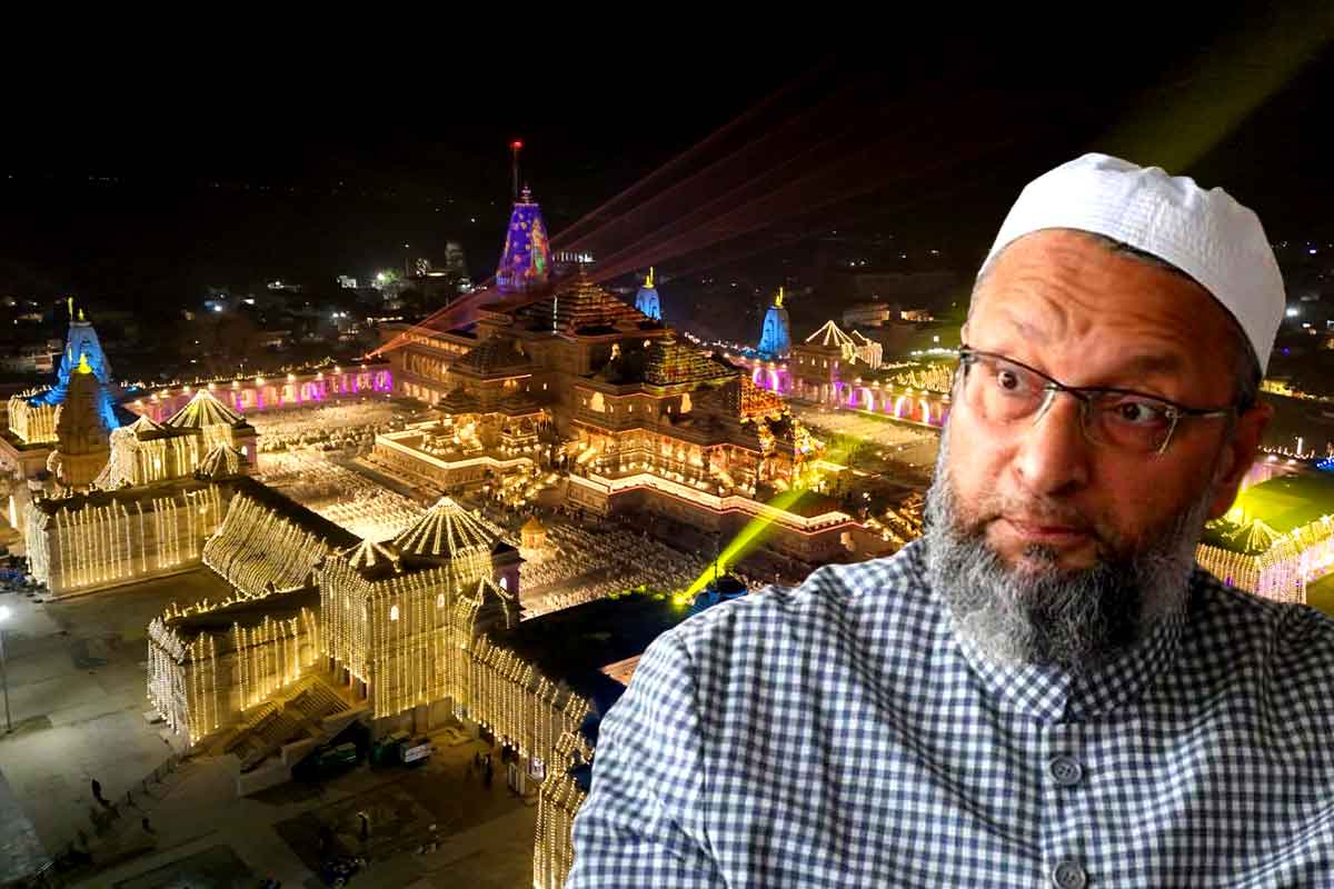 Asaduddin Owaisi's attack BJP and RSS on Ram Mandir donation case