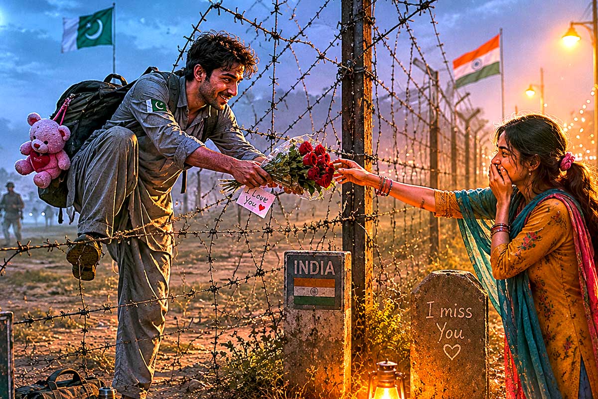 অনলাইনে আলাপ, ভারতীয় তরুণীর প্রেমে ‘পাগল’ হয়ে সীমান্ত পার পাক যুবকের! তারপর…