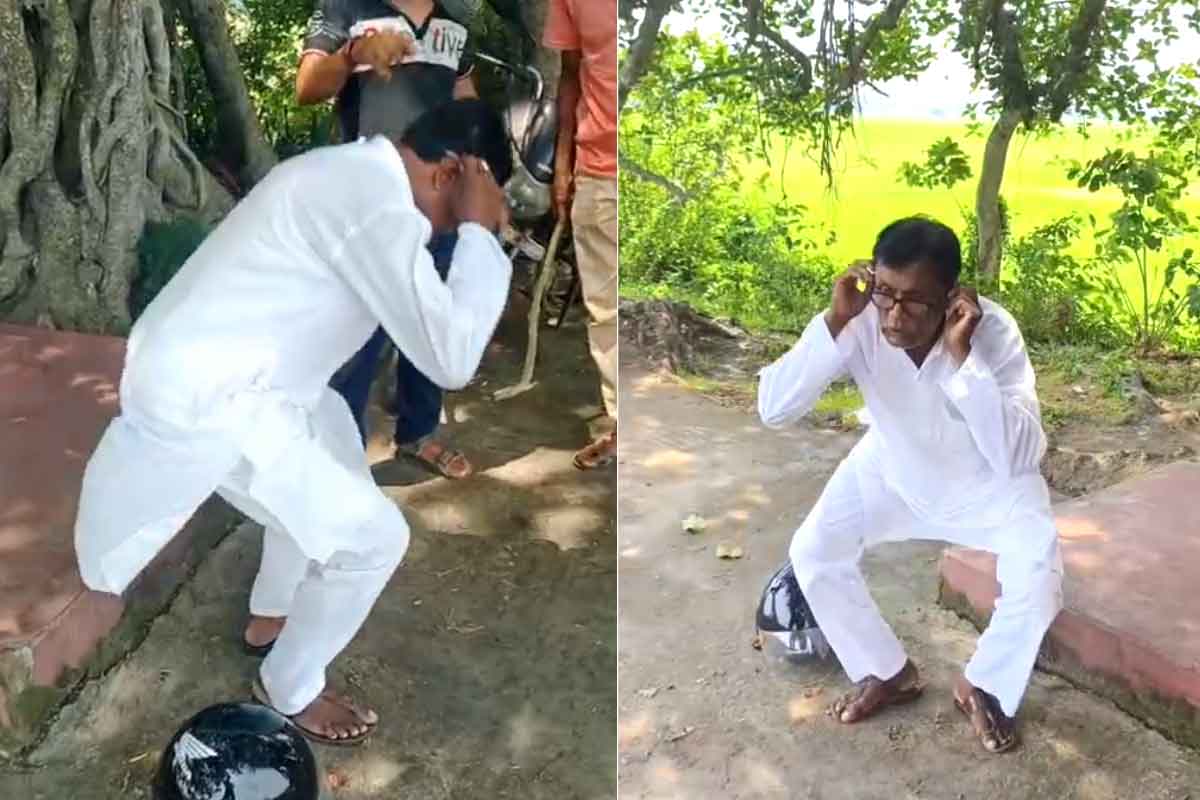 তৃণমূল নেতাকে নতুন দাওয়াই! পঞ্চায়েত প্রধানকে কান ধরে ওঠবস স্থানীয়দের, ভাইরাল ভিডিও
