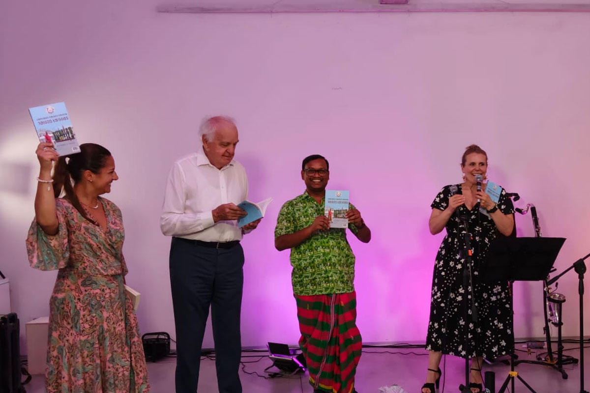 Bankura Man won international award in Italy after on Santali Language