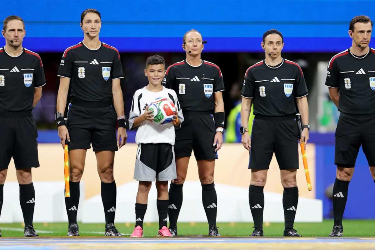 Tori Penso officiating at FIFA World Cup 2026