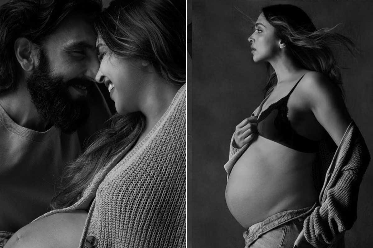 রণবীরের সঙ্গে সাদা কো-অর্ড ড্রেসে দীপিকা, উঁকি মারছে বেবি বাম্প! ভাইরাল ‘দীপবীর’ মোমেন্ট
