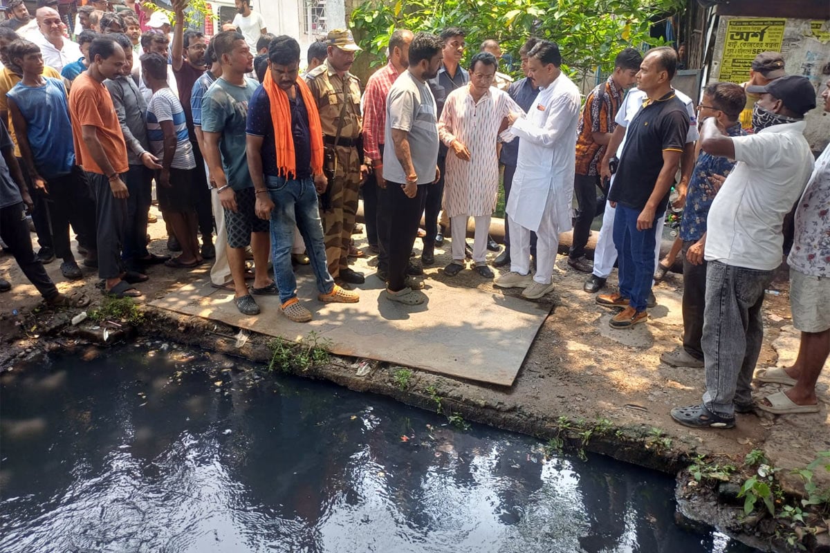 হাওড়ার ‘জলছবি’ বদলাতে বড় পদক্ষেপ বিজেপি সরকারের, ময়দানে নামলেন খোদ মন্ত্রী-বিধায়ক