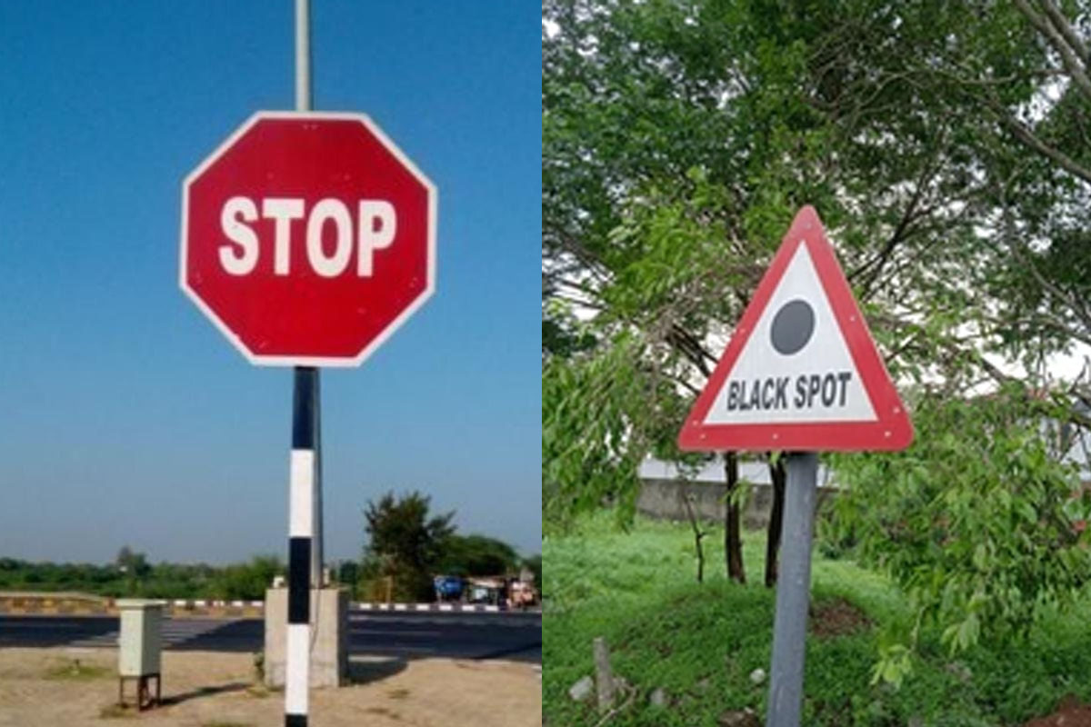 why Indian highway signboards are green in colour