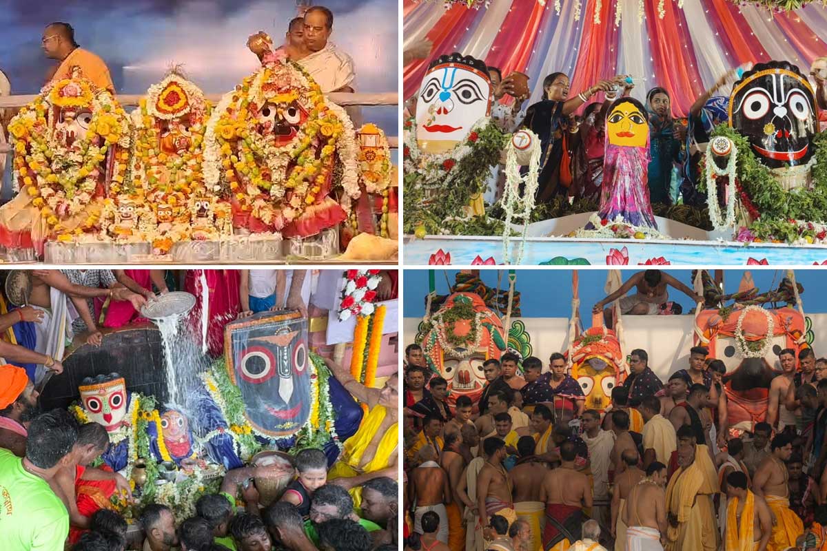 Photo Gallery: Special arrangements for Lord Jagannath's Snana Yatra