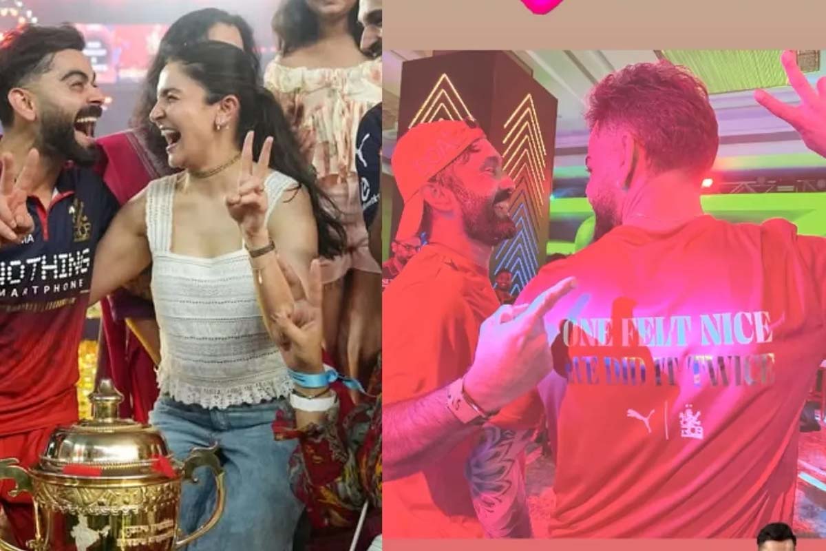 "VIRUSHKA" celebrates the RCB's 2026 IPL win with heartfelt moment