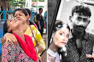 থ্যাঁতলানো মুখ, বাঁ হাতের কাটা আঙুল দেখেই তারাতলায় শ্রমিকের দেহ শনাক্ত, হাউহাউ কান্না স্ত্রীর