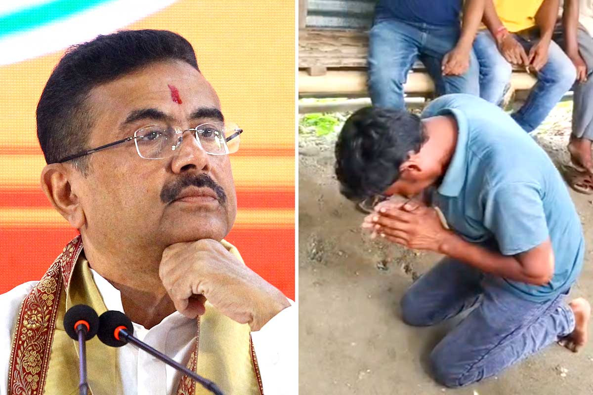 শুভেন্দুকে নিয়ে ‘কুরুচিকর’ পোস্ট, নতজানু হয়ে ক্ষমা চাইলেন তৃণমূল নেতা!