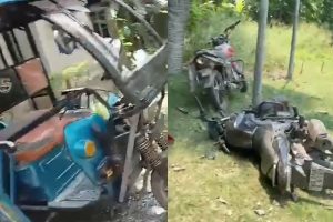 পালাবদলের পরেও ভাঙড় আছে ভাঙড়েই! আইএসএফ-বিজেপি সংঘর্ষে চলল ভাঙচুর, বোমাবাজি