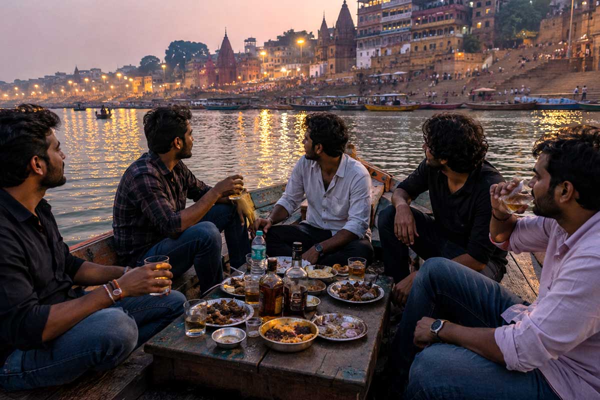 Varanasi: 5 arrested as chicken, beer party on boat in river Ganga