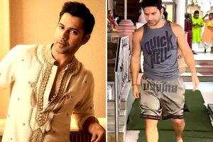 গেঞ্জি-হাফ প্যান্ট পরেই মন্দিরে! ‘শালীনতা শেখেননি?’ কটাক্ষের শিকার বরুণ ধাওয়ান