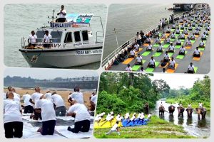 যোগাসনেই লুকিয়ে সুস্বাস্থ্য! যোগ দিবসে রাজ্যজুড়ে শরীরচর্চায় নেতা-মন্ত্রী থেকে আমজনতা