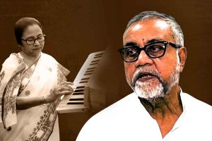 ‘শিল্পের নামে হারমোনিয়াম বাজিয়েছেন মমতা’