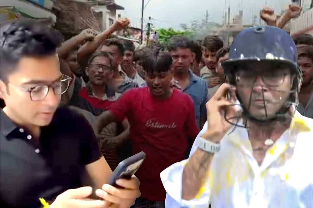 বারুইপুর কাণ্ডে পথে সবাই, অভিষেক শুধু ভিডিও কলে, ডিম-হামলার ভয়ে ‘গৃহবন্দি’ সাংসদ?