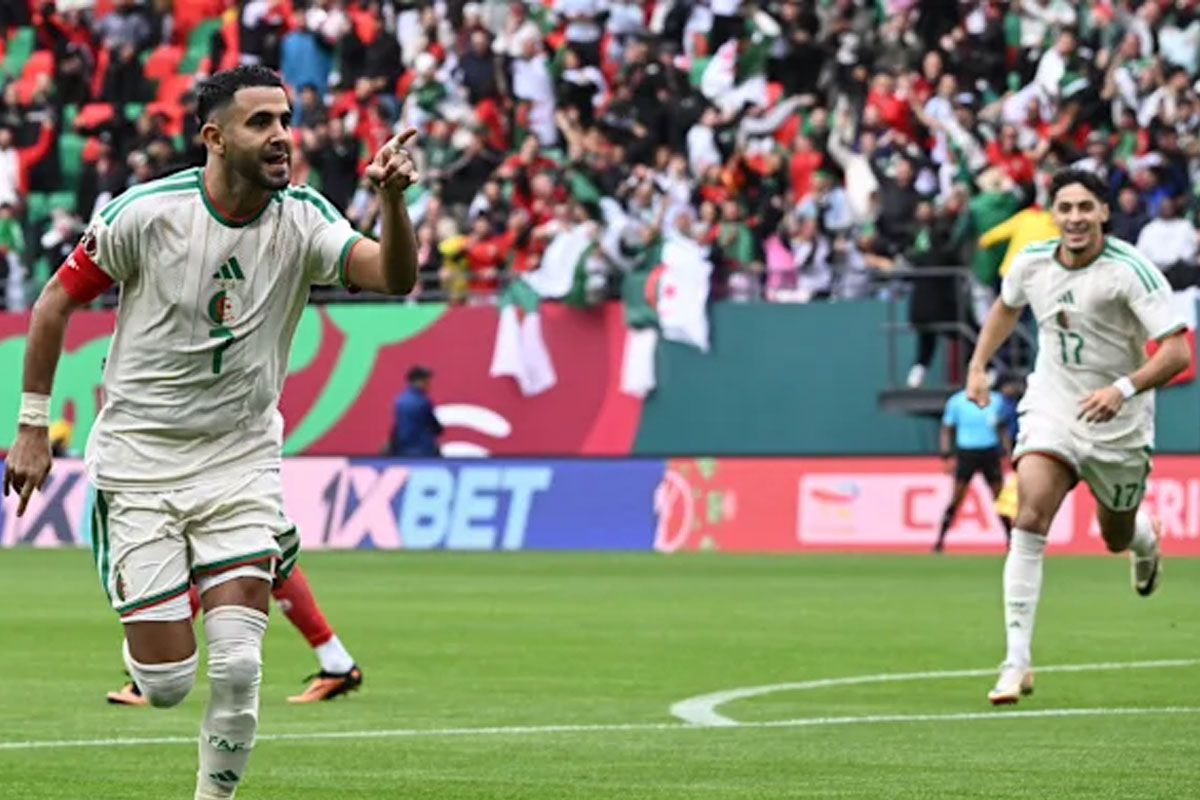 Algeria's Riyad Mahrez at the FIFA World Cup 2026