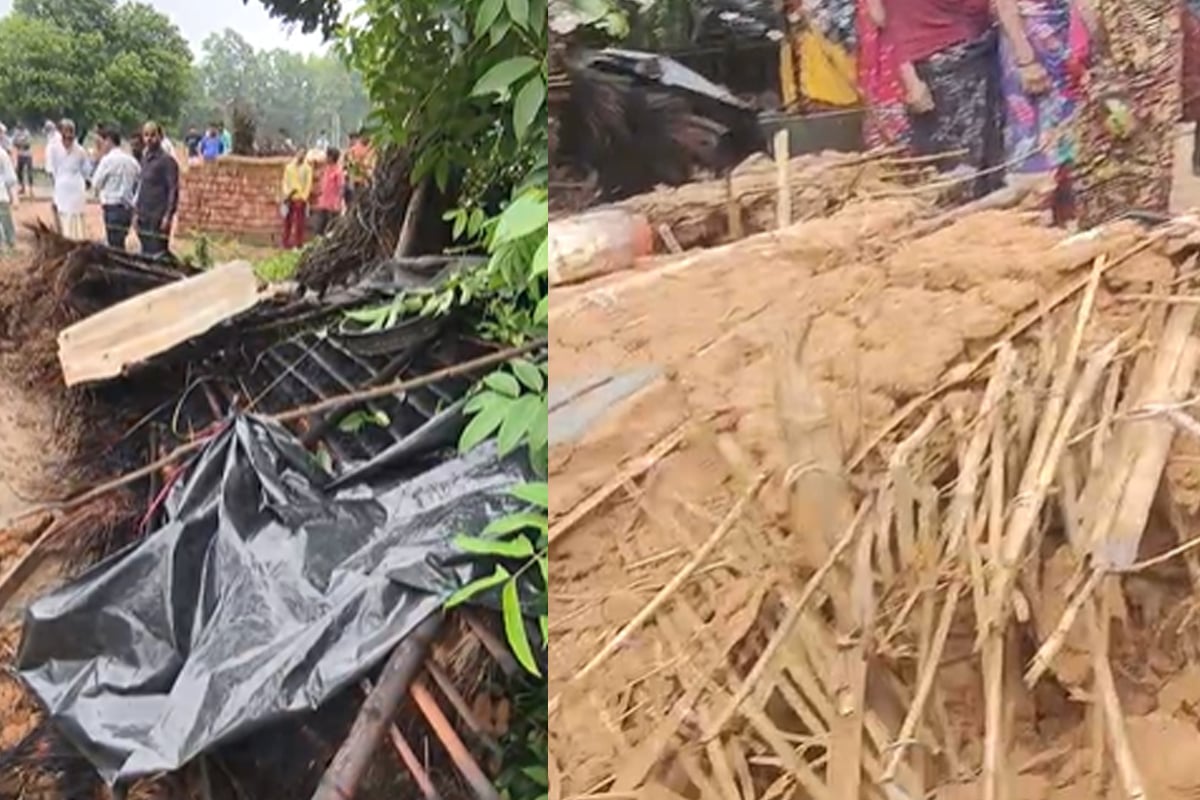 আবাসে দ্বিতীয় কিস্তির টাকা মেলেনি, বৃষ্টিতে মাটির বাড়ির দেওয়াল ধসে মৃত্যু খুদের