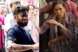 ‘স্তন খামচে বেধড়ক মেরেছে ককরোচ সমর্থকরা’, বিস্ফোরক দাবি অভিজিৎকে কালি ছোড়া মহিলার