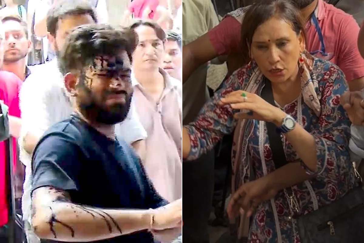 ‘স্তন খামচে বেধড়ক মেরেছে ককরোচ সমর্থকরা’, বিস্ফোরক দাবি অভিজিৎকে কালি ছোড়া মহিলার