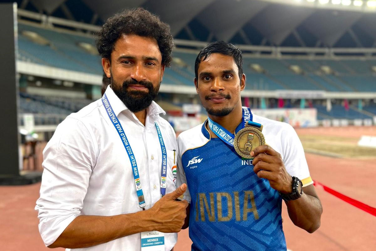 Dilip Gavit wins Commonwealth Games 2026 T47 100m gold,