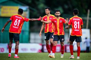 দ্বিতীয় ম্যাচেও বড় জয়, বিষ্ণুর হ্যাটট্রিকে ইস্টবেঙ্গলের কাছে ধরাশায়ী বিধাননগর
