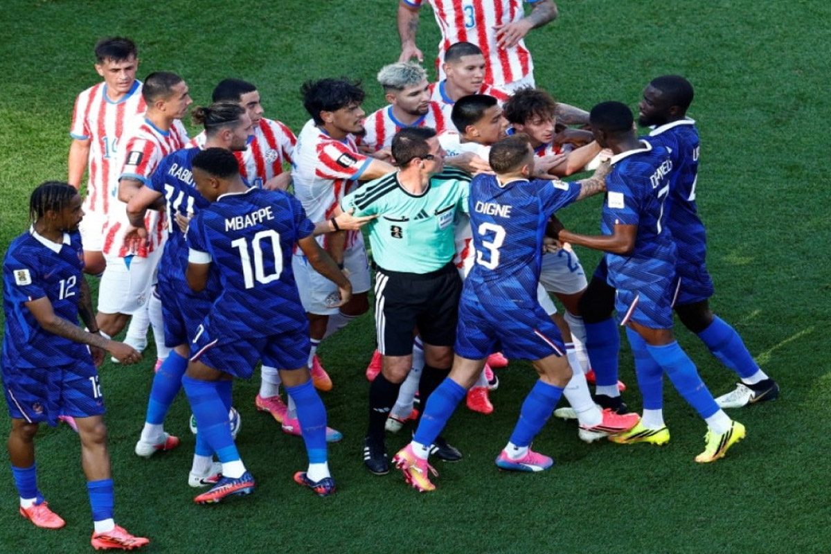 FIFA World Cup 2026: Paraguay Keeper Orlando Gill Throws Ball At Kylian Mbappe