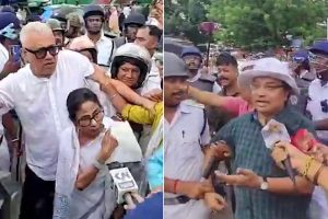 অনুমতি না নিয়ে মিছিল, কুণালকে ধরেও ‘ছাড়ল’ পুলিশ