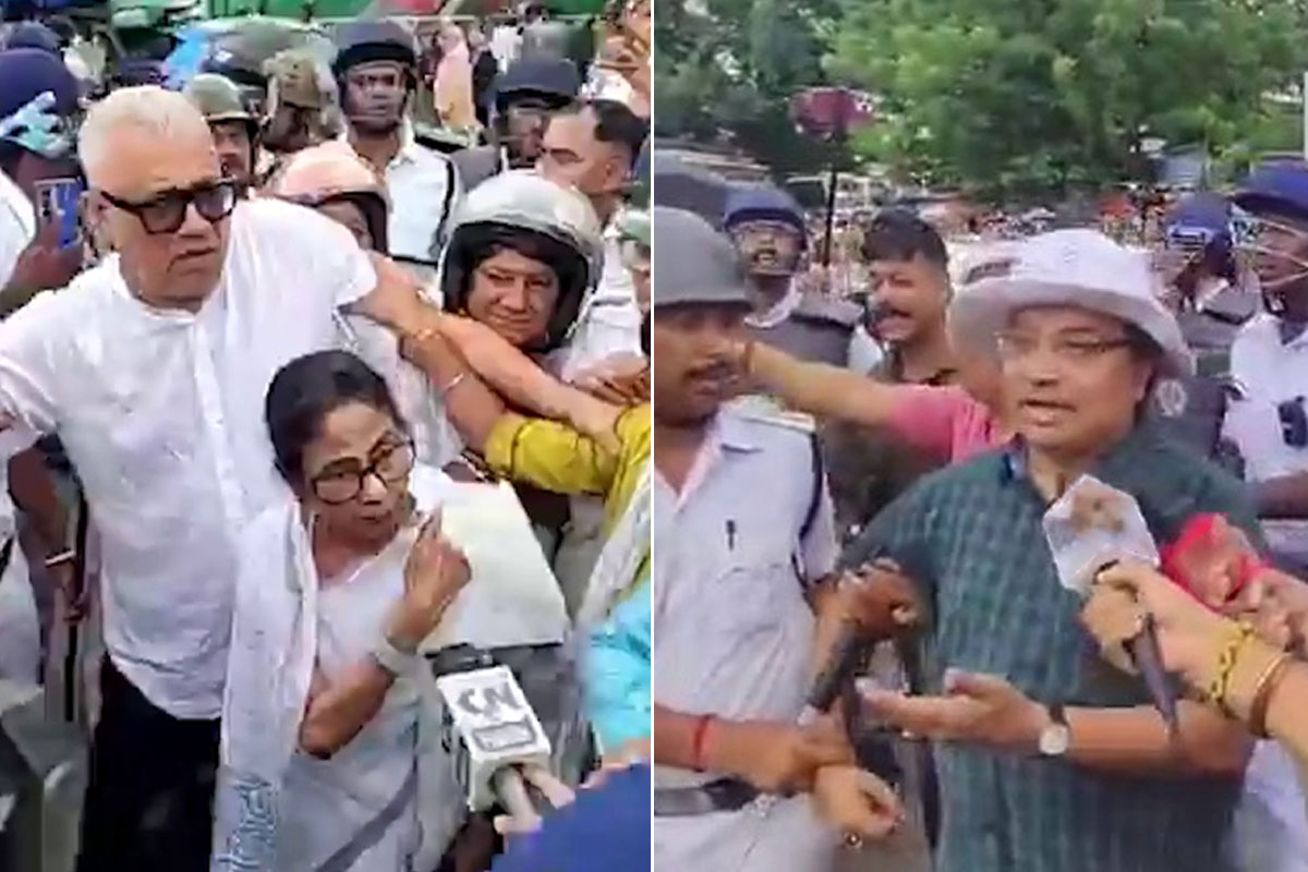অনুমতি না নিয়ে মিছিল, কুণালকে ধরেও ‘ছাড়ল’ পুলিশ
