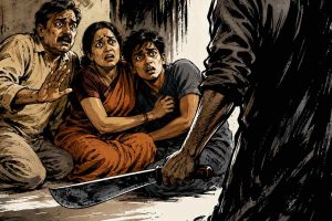 ভয়াবহ হত্যাকাণ্ড নিউটাউনে! জমি বিবাদে ৩ জনকে ‘কোপ’, মৃত ছেলে-বাবা, আশঙ্কাজনক মা