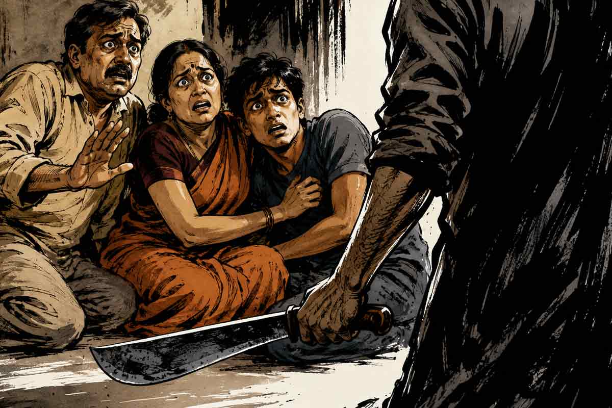 ভয়াবহ হত্যাকাণ্ড নিউটাউনে! জমি বিবাদে ৩ জনকে ‘কোপ’, মৃত ছেলে-বাবা, আশঙ্কাজনক মা