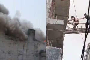 নয়ডার আবাসিক ভবনে বিধ্বংসী আগুন, মৃত ২, অগ্নিগ্রাসে কমপক্ষে ৫০টি পরিবার
