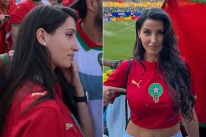 মরক্কোর হারে চোখে জল নোরার, ‘প্রেমিক’ হাকিমির জন্য কী লিখলেন?