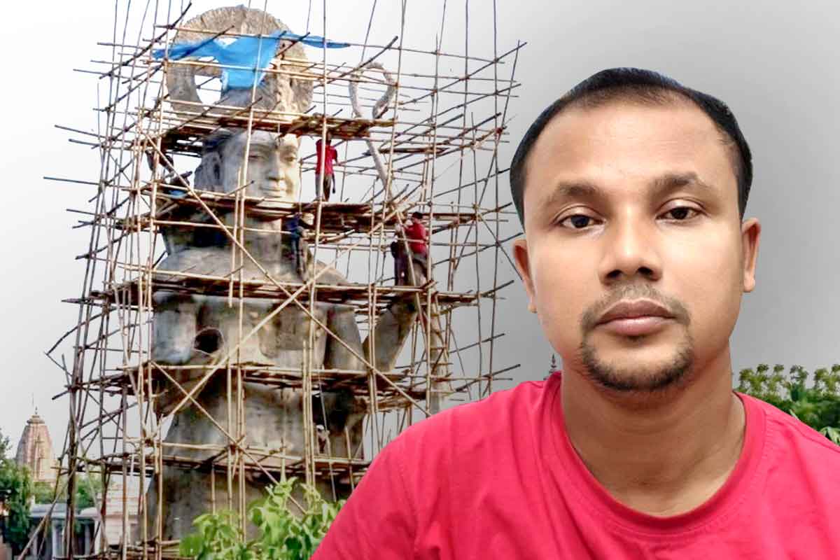 ৮১ ফুটের রামমূর্তি নির্মাণে উদ্যোগী হন, বাংলাদেশে ‘মিথ্যা মামলা’য় গ্রেপ্তার সেই হরিদাস