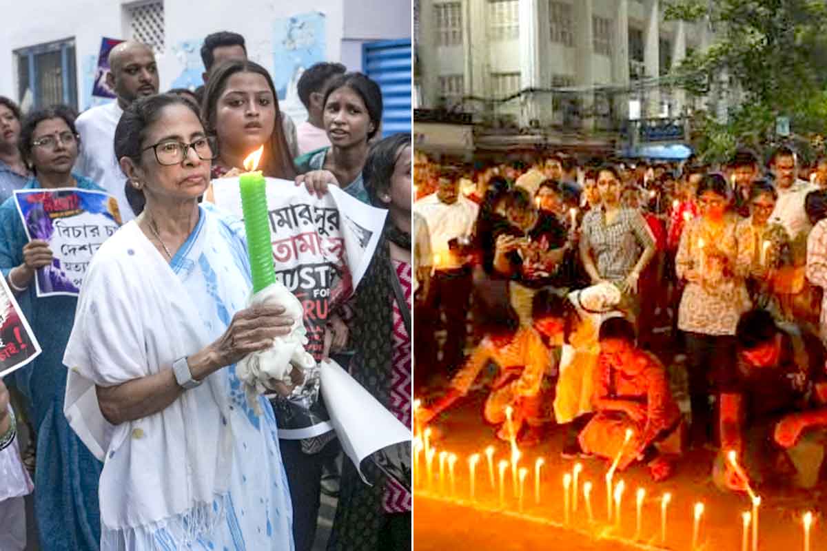 রাতদখলে ‘হুজুগ’ দেখেছিলেন মমতা, বারুইপুরে ‘জাস্টিস’ স্লোগান চুরি করেই পথে! এ কেমন দ্বিচারিতা?