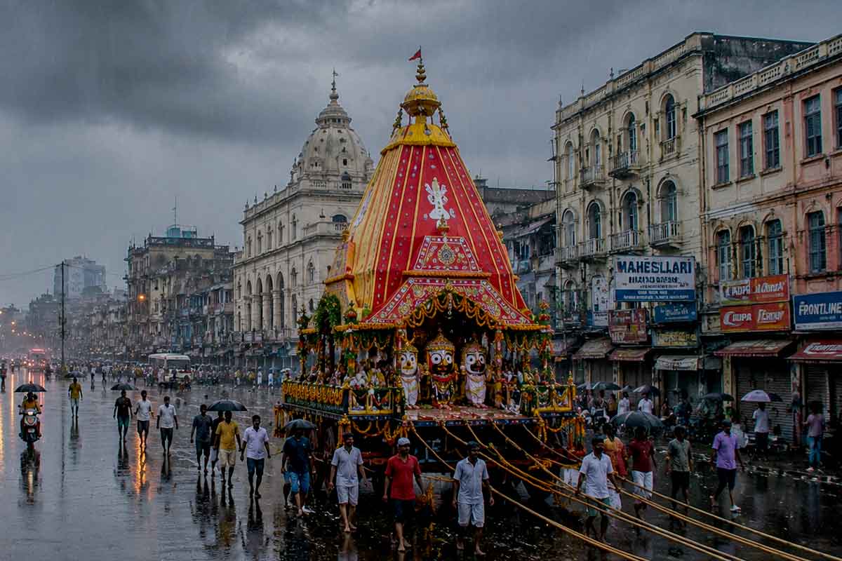 রথের কলকাতায় ভারী বৃষ্টির সতর্কতা, নিম্নচাপ-মৌসুমী অক্ষরেখার জোড়া ফলায় বিদ্ধ বঙ্গ!