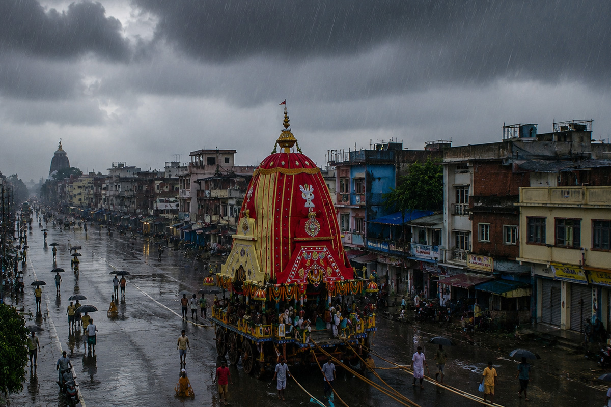 রথের কলকাতায় ভারী বৃষ্টির সতর্কতা, নিম্নচাপ-মৌসুমী অক্ষরেখার জোড়া ফলায় বিদ্ধ বঙ্গ!