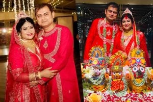 প্রেমের গুঞ্জনে সিলমোহর! দুই কন্যার মা স্বর্ণালীর সঙ্গেই বিয়ের পিঁড়িতে শঙ্কুদেব, দেখুন ছবি