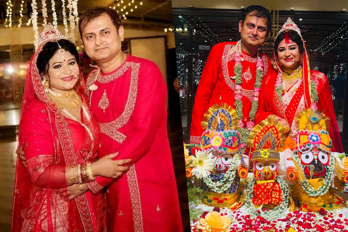 BJP leader Shankudeb Panda tie knot with Journalist Swarnali Sarkar