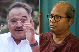 ‘দখলমুক্ত হোক নাট্য অঙ্গন’, অ্যাকাডেমিতে গেরুয়া বিতর্কের পর শমীকের দরবারে চন্দন সেনরা