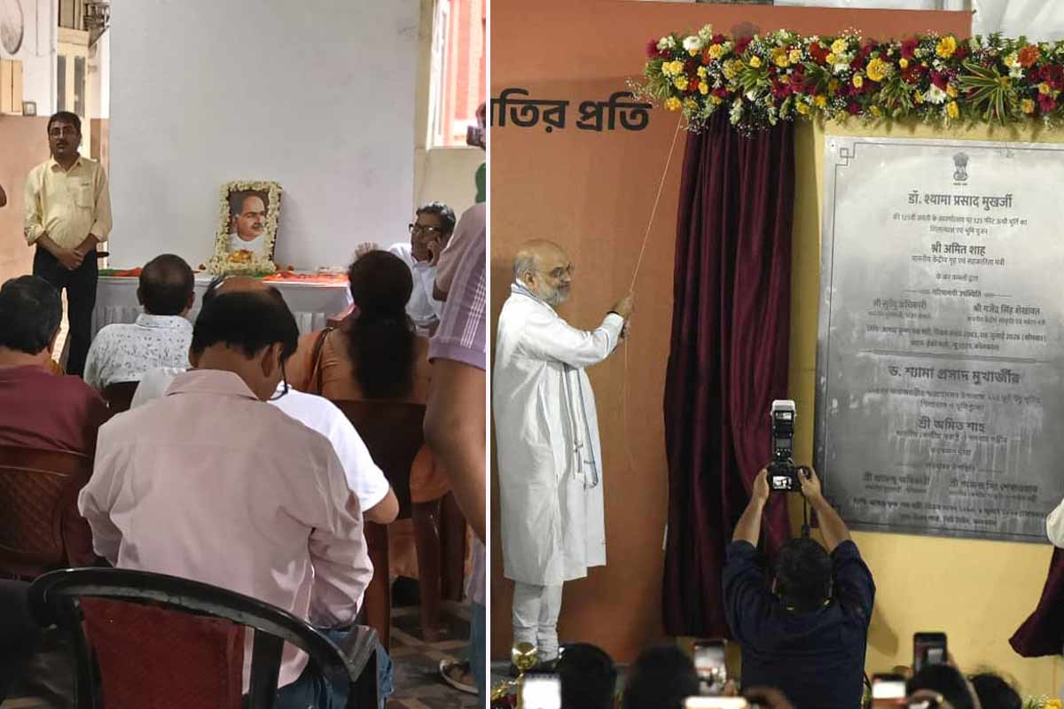 মহাকরণে প্রথমবার পালিত শ্যামাপ্রসাদের জন্মবার্ষিকী, ইকো পার্কে ১২৫ ফুট মূর্তির শিলান্যাস শাহর