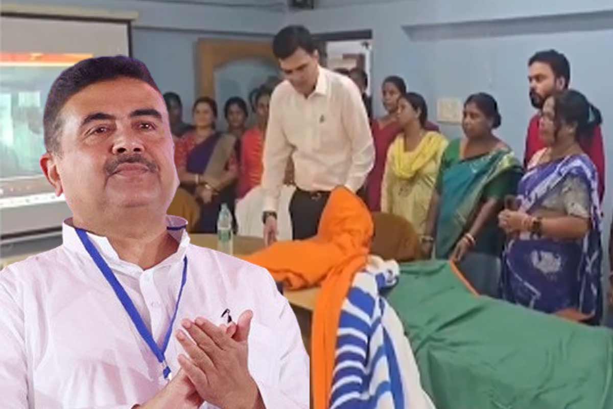 সিউড়িতে তৈরি হল দীর্ঘতম জাতীয় পতাকা, বঙ্গকন্যাদের অভিনন্দন মুখ্যমন্ত্রী শুভেন্দুর