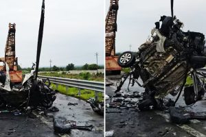 ট্রাক-গাড়ির সংঘর্ষে দাউদাউ আগুন! মহারাষ্ট্রে দুর্ঘটনায় ঝলসে মৃত্যু একই পরিবারের ৪