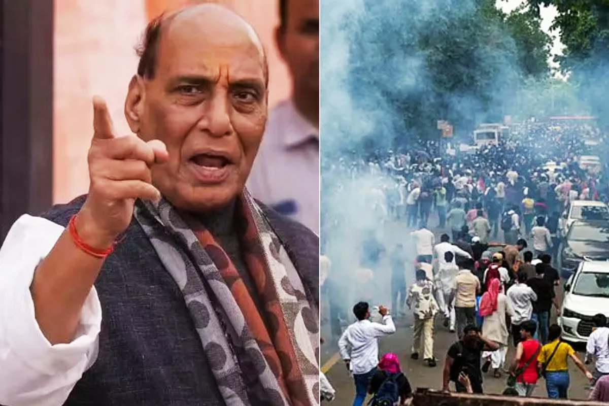 ‘তরুণদের বিভ্রান্ত করছে রাজনৈতিক দলগুলি’, ‘ককরোচ’ বিক্ষোভে বিরোধীদের তোপ রাজনাথের