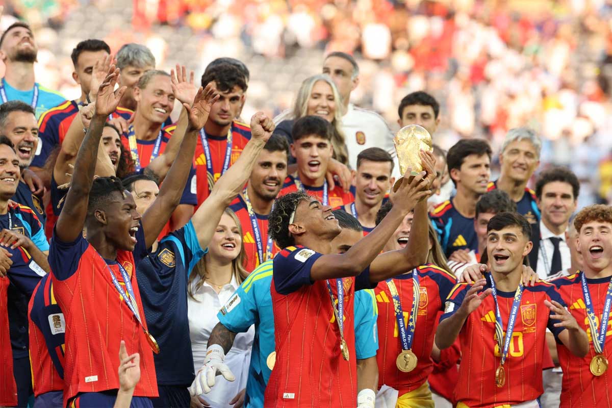 Lamine Yamal helped Spain win the 2026 FIFA World Cup at the age of 19