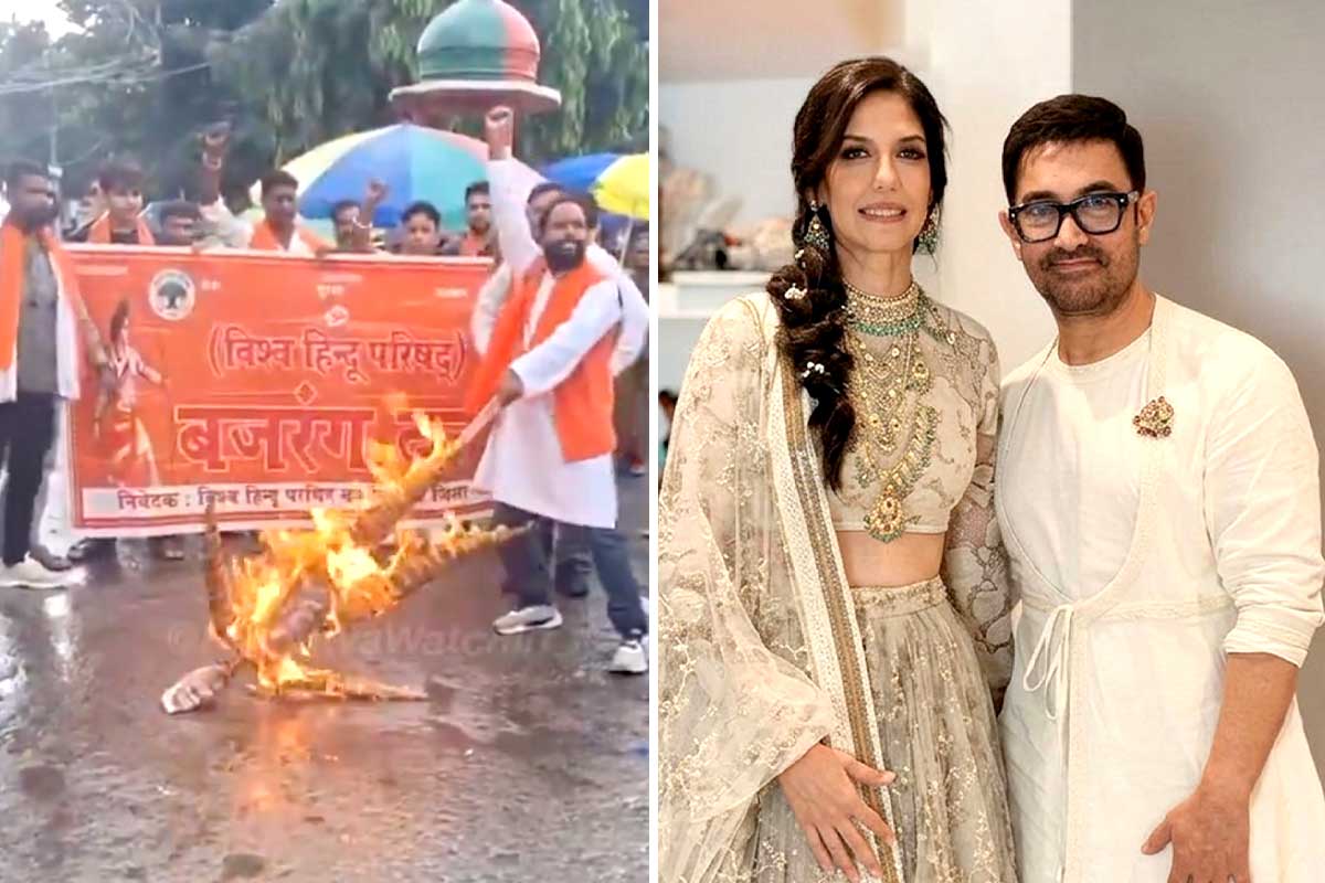 ‘জেহাদি, আমির ভারত ছাড়ো’, বারবার হিন্দু নারীকে বিয়ে করায় বজরং দলের রোষানলে অভিনেতা
