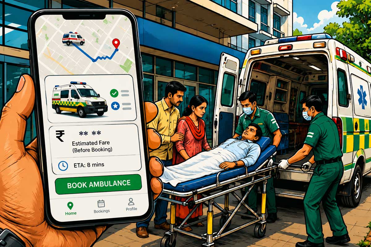 অ্যাপেই মিলবে অ্যাম্বুল্যান্স, বুকিংয়ের আগেই দেখতে পাবেন ভাড়া! রোগীস্বার্থে বিশেষ পরিকল্পনা রাজ্যের