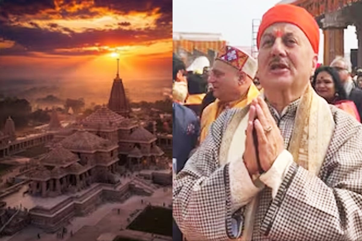 ‘সনাতন ধর্মকে দোষ দেবেন না’, রাম মন্দিরে অনুদান চুরির ঘটনায় ফুঁসছেন অনুপম খের