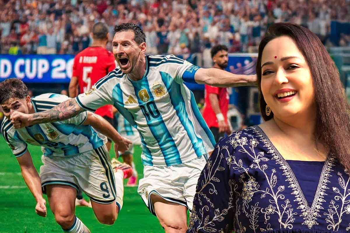 ‘যে ঝড়ের মাঝেও হাসে…’, আর্জেন্টিনার জয়ে মেসির থেকে জীবনের কোন পাঠ পেলেন অপরাজিতা?