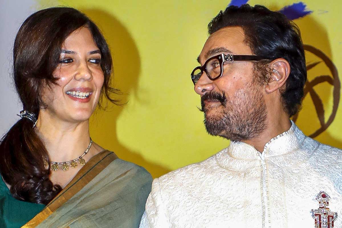 বৃষ্টিভেজা রবিবাসরীয় সকালে মধুরেণ সমাপয়েৎ! গৌরীর সঙ্গে বিয়ে সেরে ‘হ্যাটট্রিক’ আমিরের