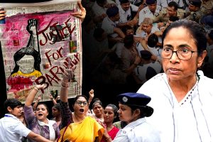 বারুইপুরের দা*ঙ্গাকারীরা প্রতিবাদী? মমতা মিছিলে হাতাহাতি-ধুন্ধুমার!