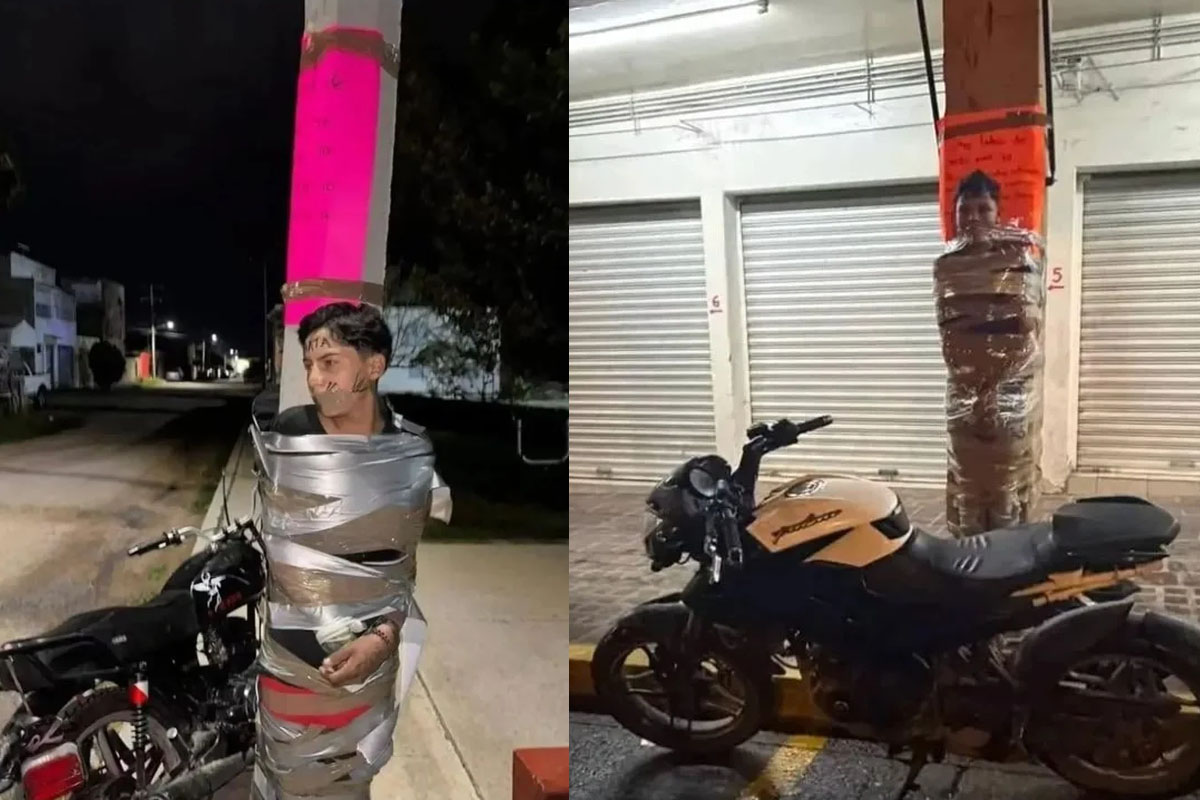 Mexican Batman wanted by police after catching motorcycle thieves